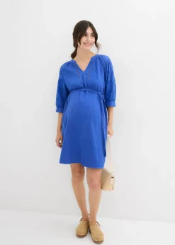 Mujer bonprix bonprix Vestido premamá de muselina de algodón puro