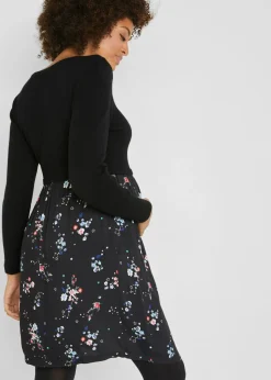 Mujer bonprix bonprix Vestido premamá de punto y viscosa