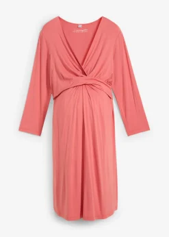 Mujer bonprix bonprix Vestido premamá/de lactancia de viscosa sostenible