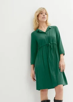 Mujer bonprix bonprix Vestido premamá/de lactancia con cuello