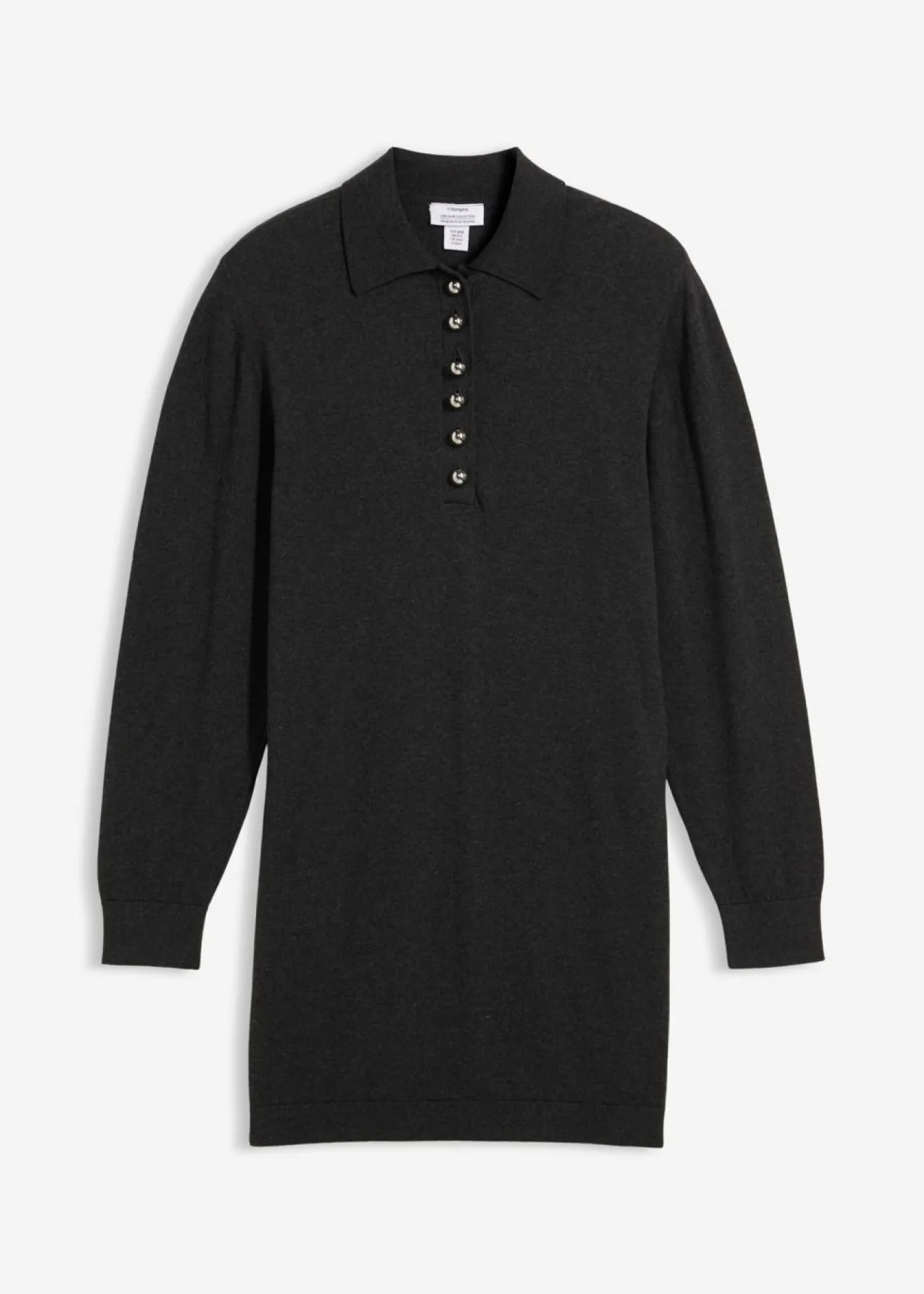 Mujer bonprix bonprix Vestido premamá/de lactancia de punto fino de algodón orgánico