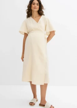 Mujer bonprix bonprix Vestido premamá/de lactancia de muselina de algodón