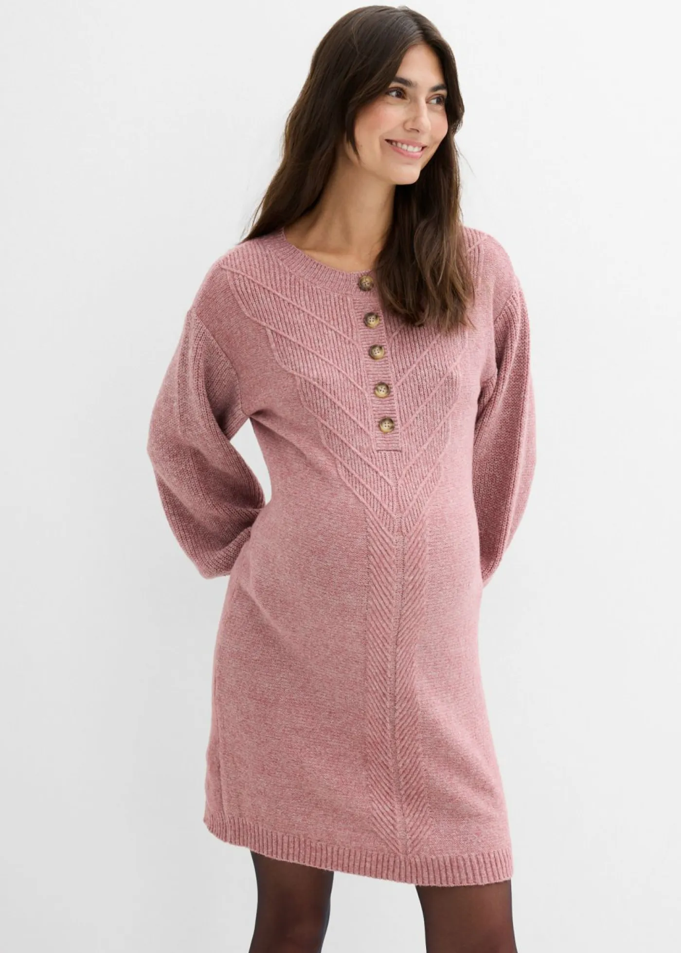 Mujer bonprix bonprix Vestido premamá/de lactancia de punto