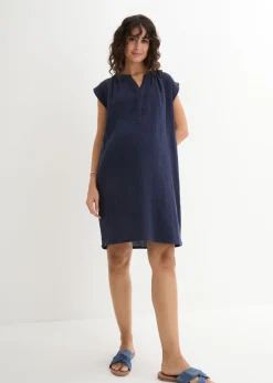 Mujer bonprix bonprix Vestido premamá/de lactancia 2 en 1 de muselina de algodón