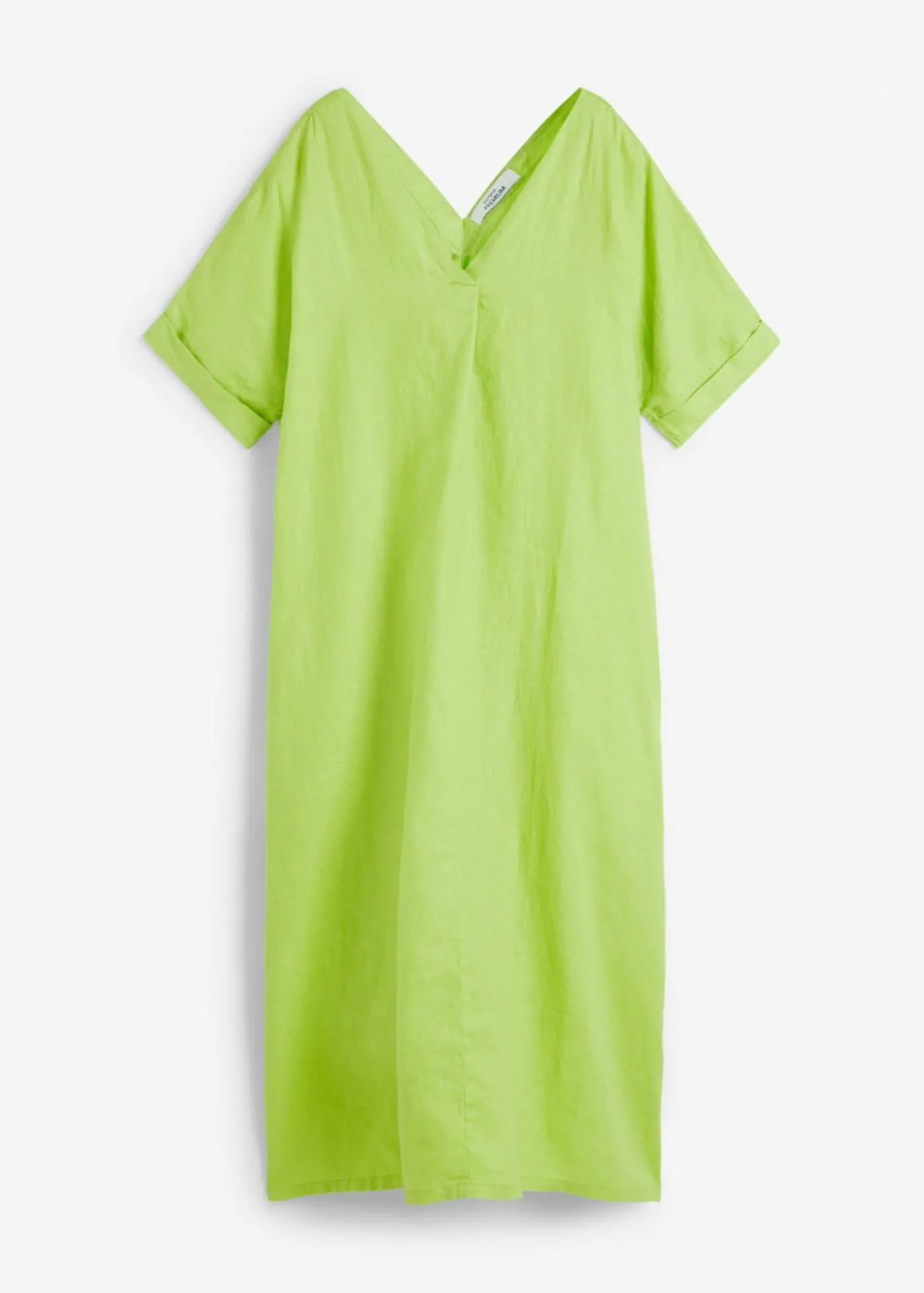 Mujer bonprix bonprix Vestido tipo caftán de lino puro