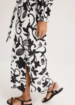 Mujer bonprix bonprix Vestido tipo caftán de viscosa fluida