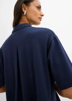 Mujer bonprix bonprix Vestido tipo polo de algodón puro