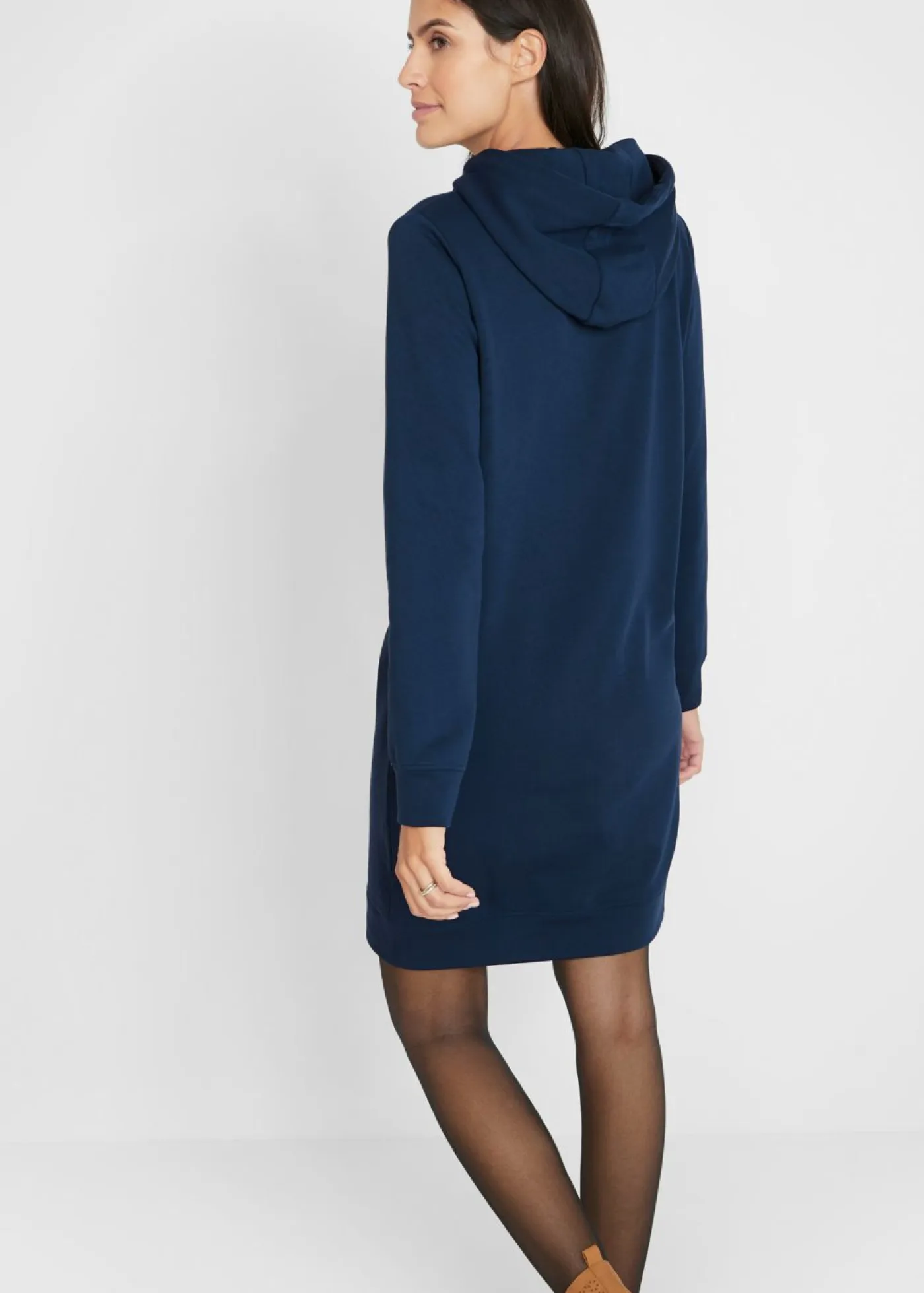 Mujer bonprix bonprix Vestido tipo sudadera con capucha