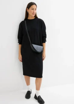 Mujer bonprix bonprix Vestido tipo sudadera con mangas abullonadas