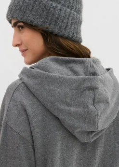 Mujer bonprix bonprix Vestido tipo sudadera de algodón puro