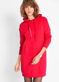 Mujer bonprix bonprix Vestido tipo sudadera de algodón puro