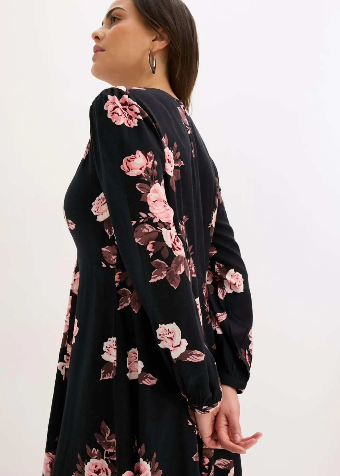 bonprix bonprix Vestidos>Vestido tipo túnica Negro