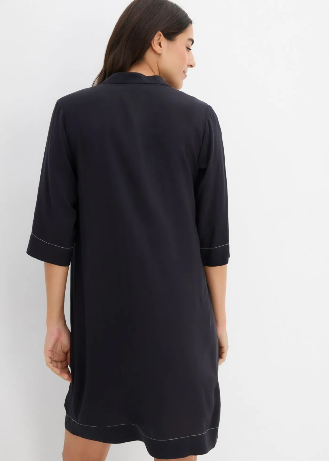 bonprix bonprix Vestidos|Novedades>Vestido tipo túnica Negro