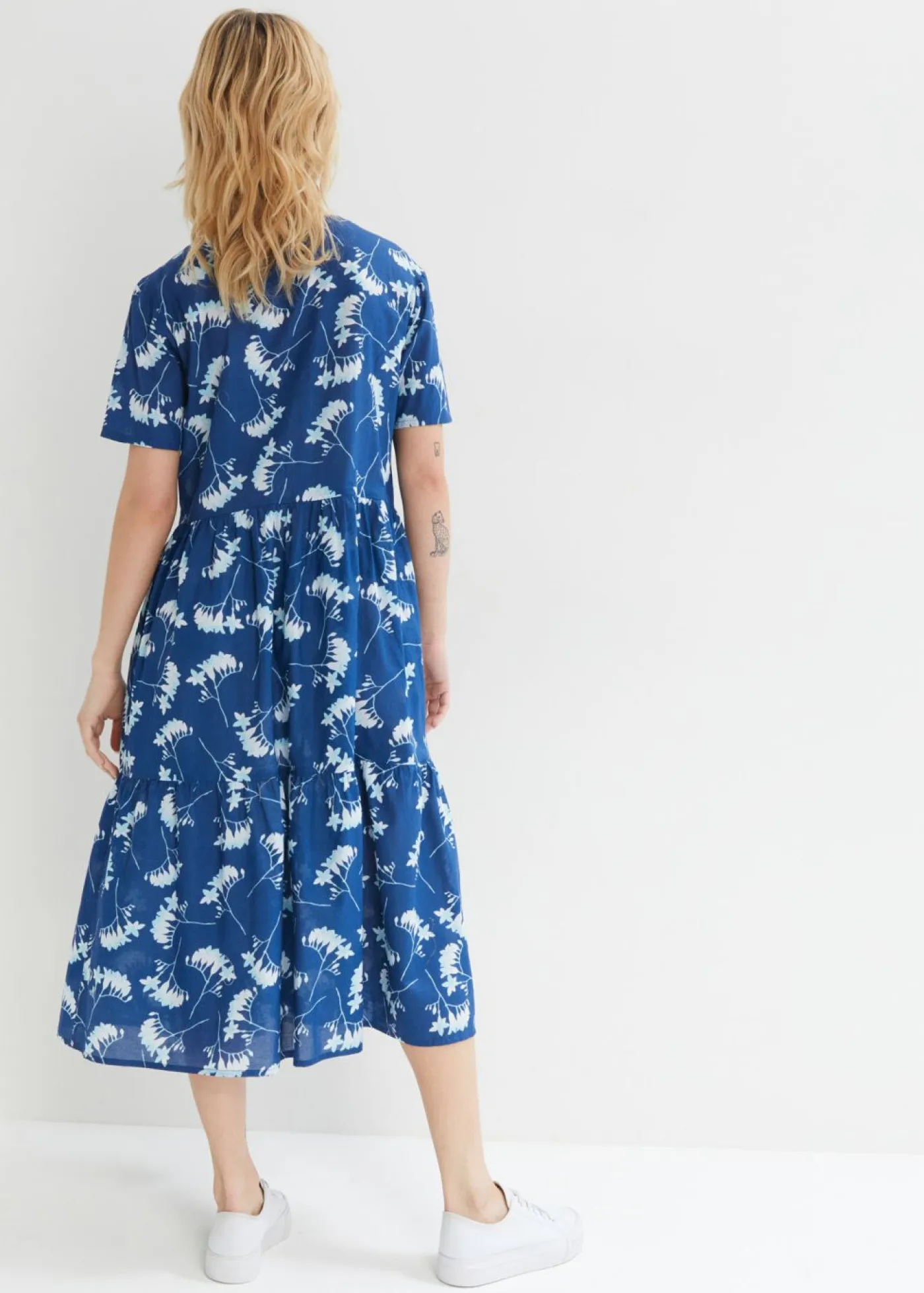 Mujer bonprix bonprix Vestido tipo túnica de largo midi