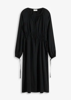 Mujer bonprix bonprix Vestido tipo túnica de mezcla de viscosa fluida