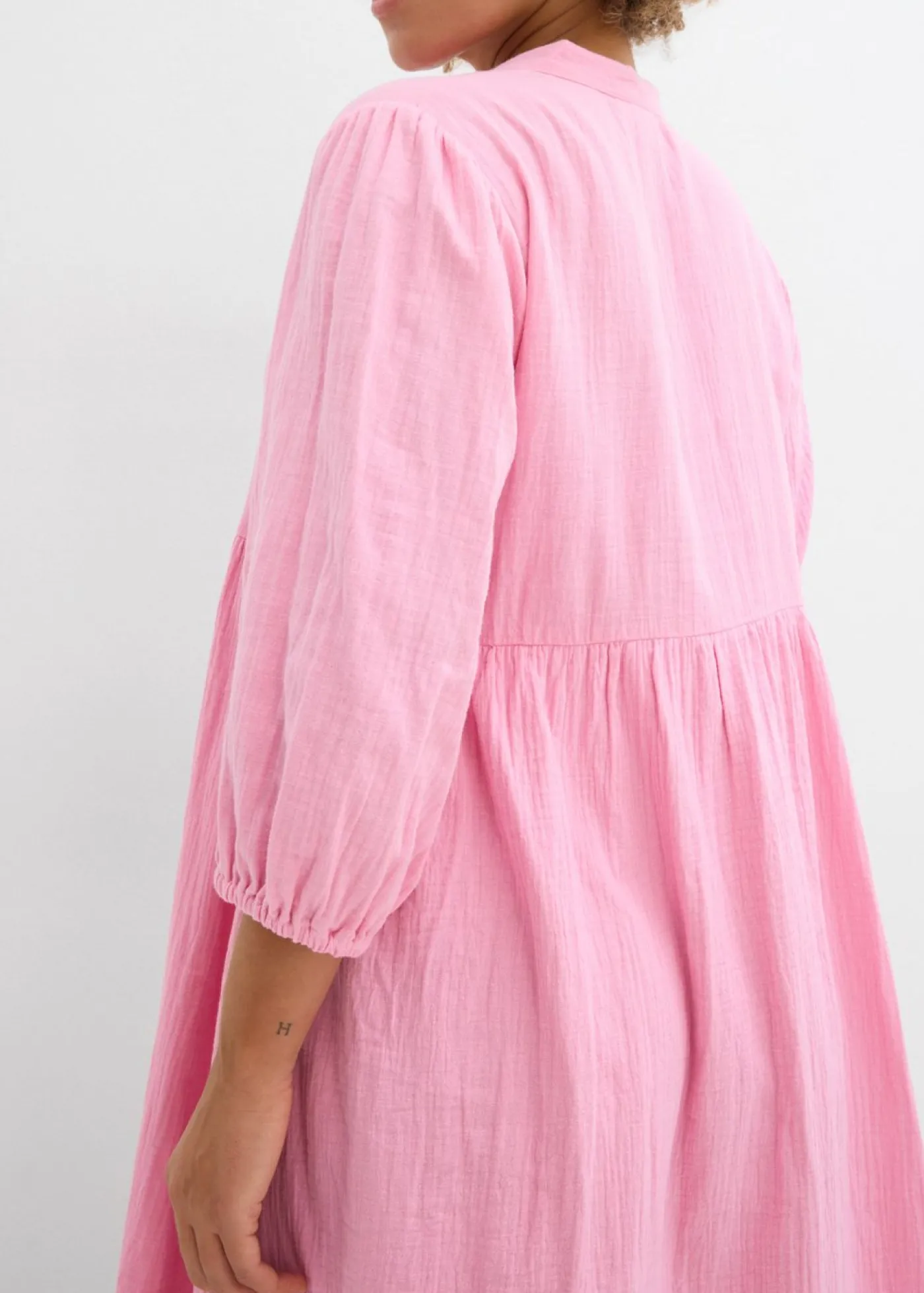 Mujer bonprix bonprix Vestido tipo túnica de muselina suave