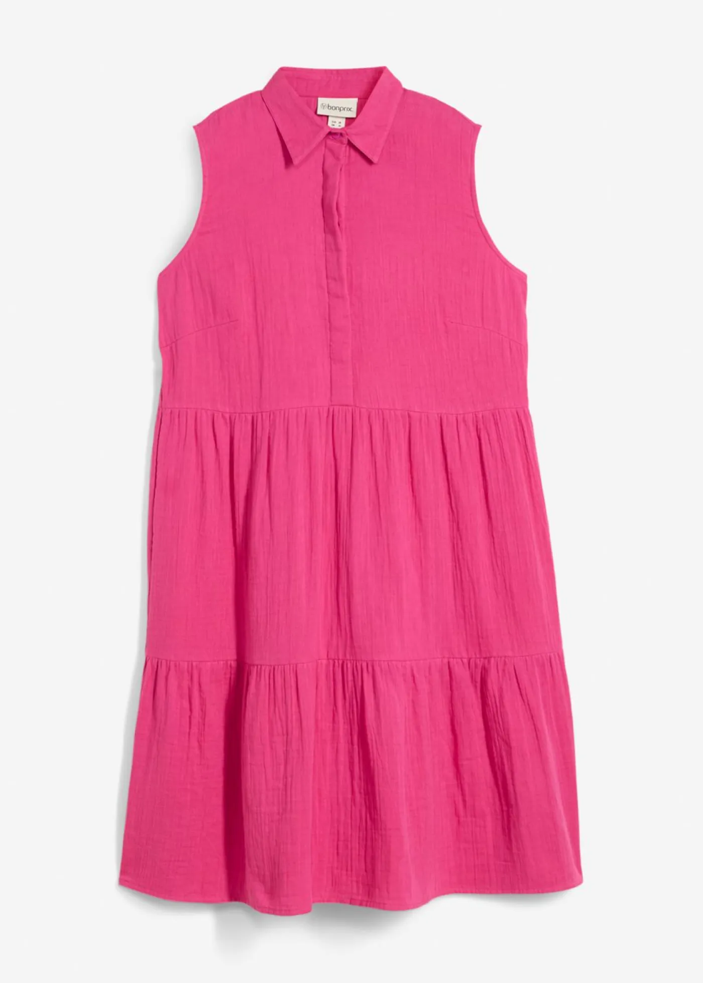 Mujer bonprix bonprix Vestido tipo túnica de muselina ligera