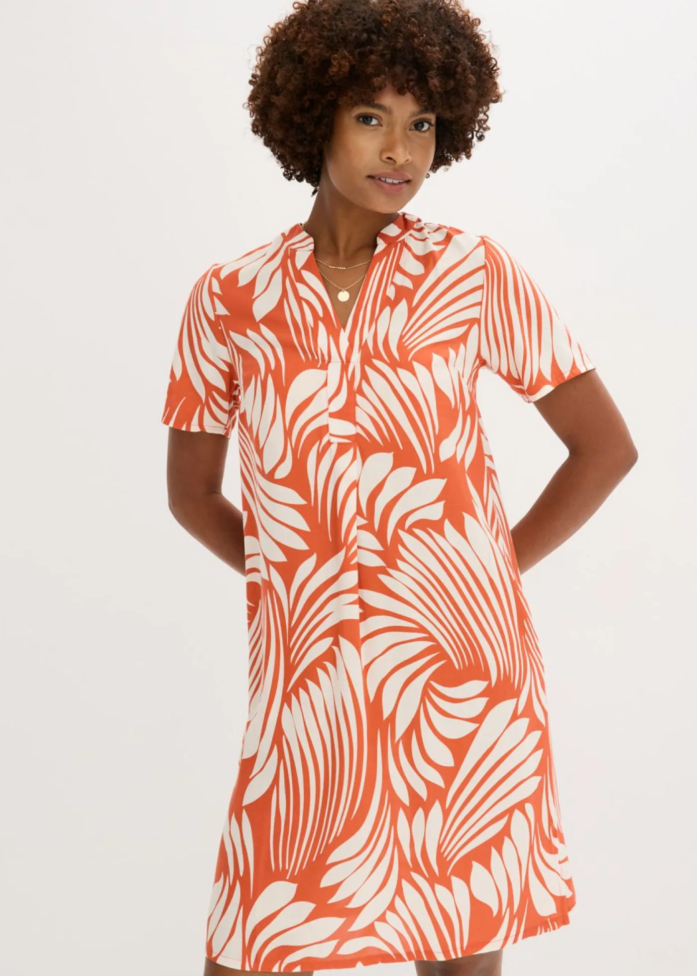 Mujer bonprix bonprix Vestido tipo túnica de viscosa fluida