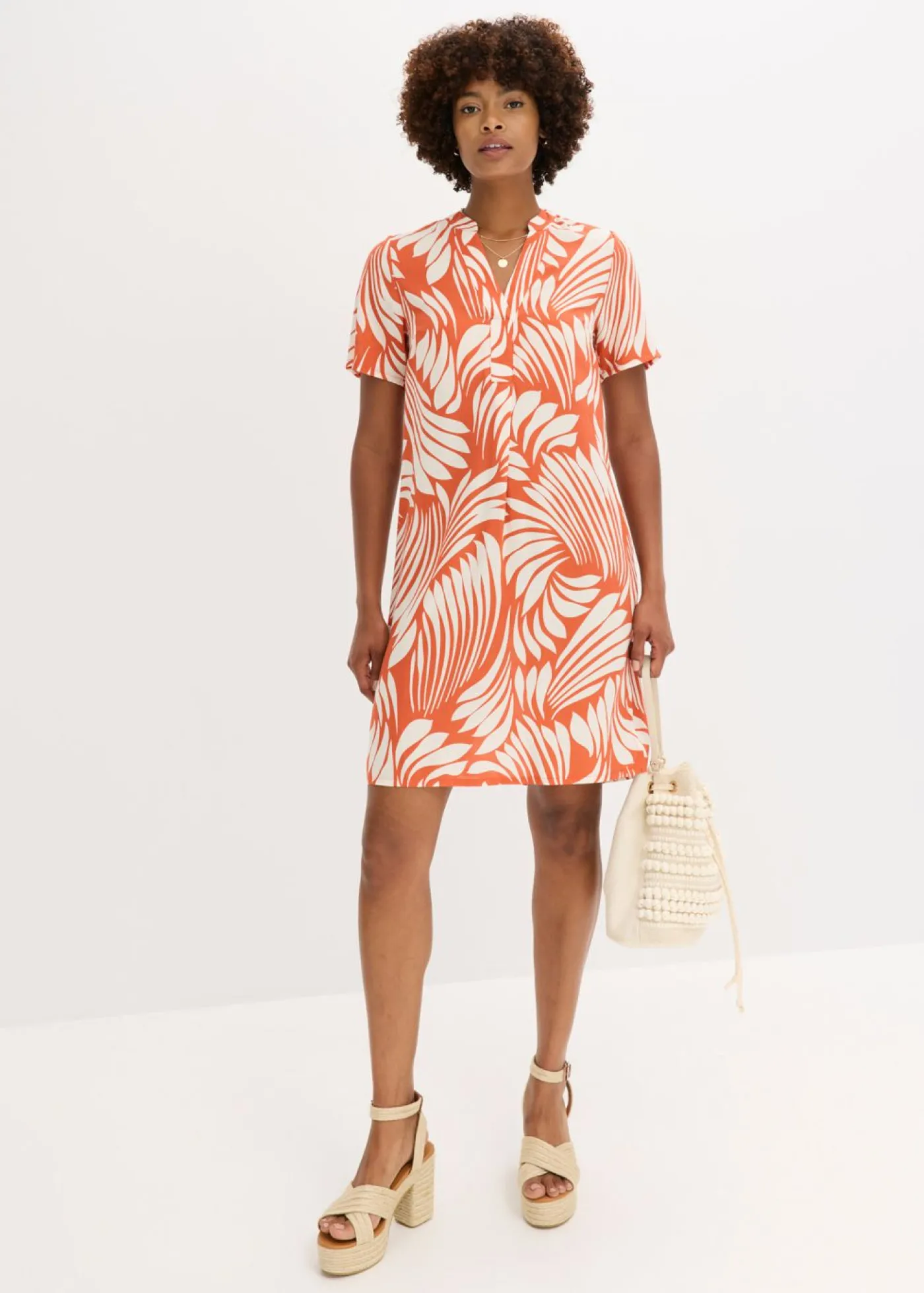 Mujer bonprix bonprix Vestido tipo túnica de viscosa fluida