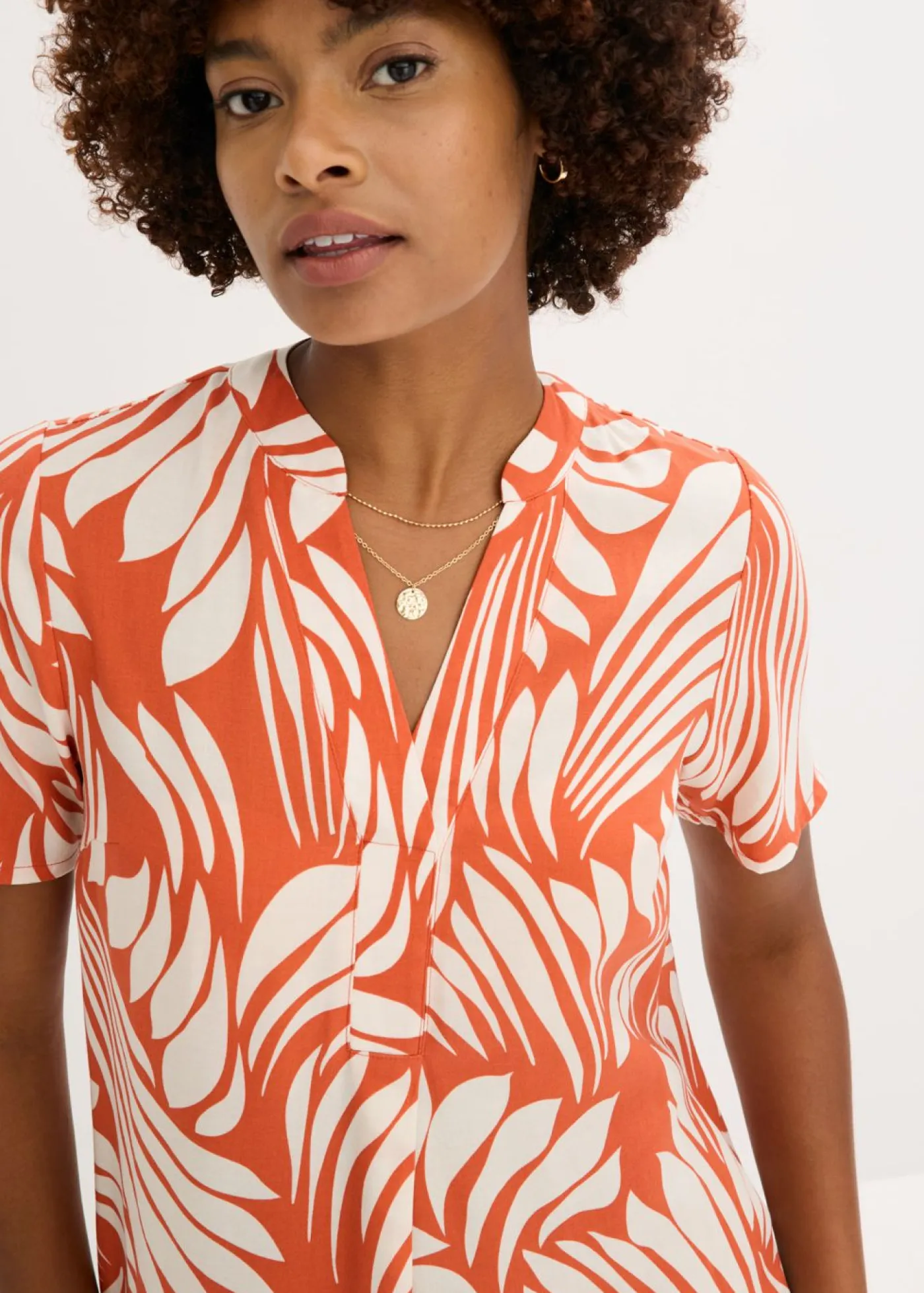 Mujer bonprix bonprix Vestido tipo túnica de viscosa fluida