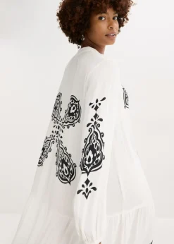 Mujer bonprix bonprix Vestido tipo túnica de viscosa estructurada