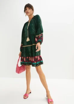 Mujer bonprix bonprix Vestido tipo túnica de viscosa fluida