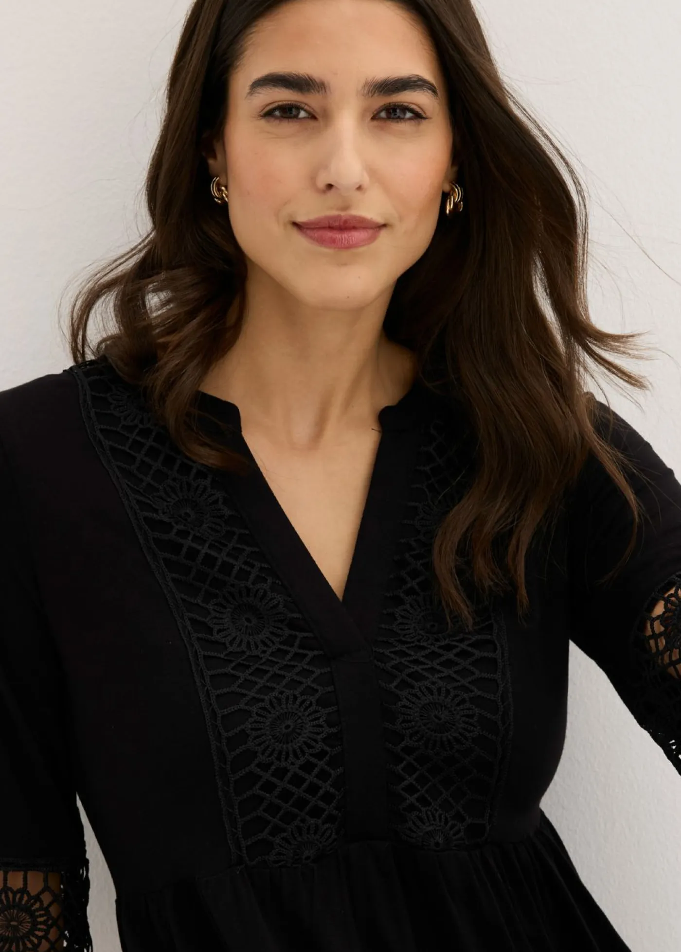 Mujer bonprix bonprix Vestido tipo túnica de viscosa suave