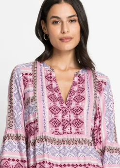 Mujer bonprix bonprix Vestido tipo túnica de viscosa fluida