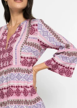 Mujer bonprix bonprix Vestido tipo túnica de viscosa fluida