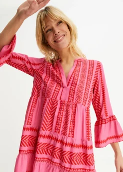 Mujer bonprix bonprix Vestido tipo túnica de viscosa fluida