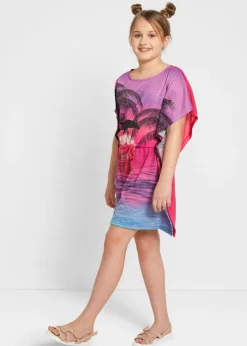 bonprix bonprix Ropa 9 A 16 Años·Vestidos Y Monos>Vestido tipo túnica para niñas fucsia