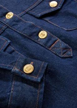 bonprix bonprix Vestidos>Vestido vaquero Azul oscuro denim