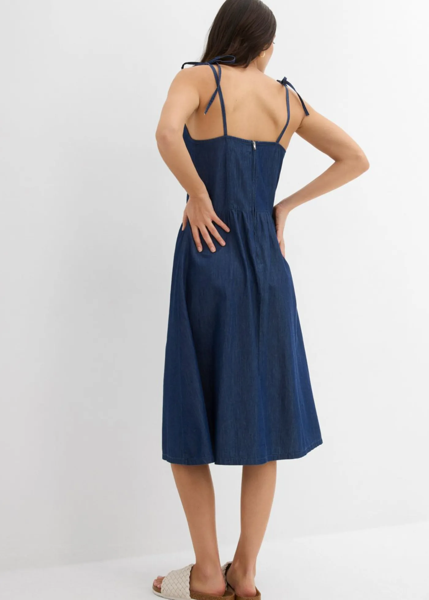 bonprix bonprix Vestidos>Vestido vaquero Azul piedra
