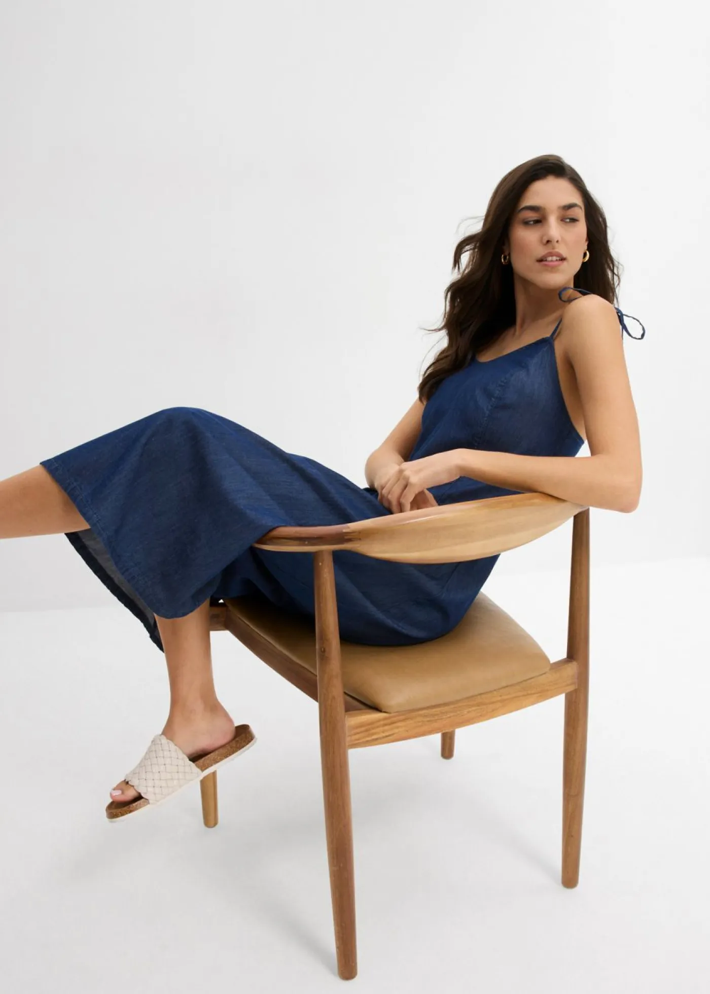 bonprix bonprix Vestidos>Vestido vaquero Azul piedra