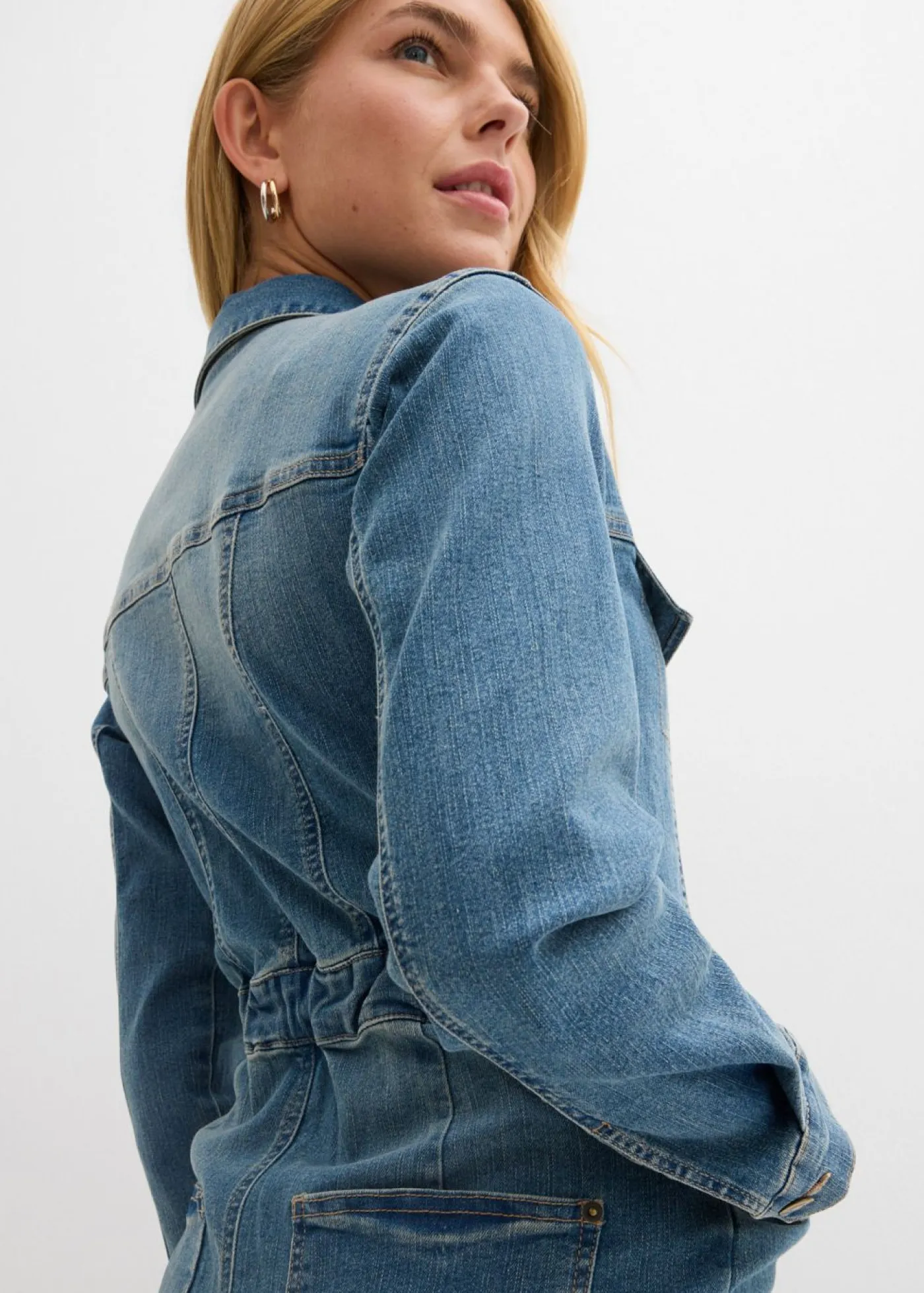 Mujer bonprix bonprix Vestido vaquero con algodón orgánico