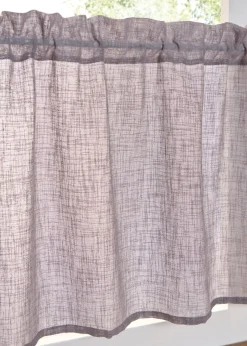 bonprix bonprix Cortinas Baratas|Visillos>Visillo con aspecto de lino Gris-plata