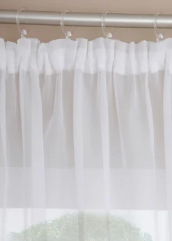 bonprix bonprix Visillo con borde de ganchillo