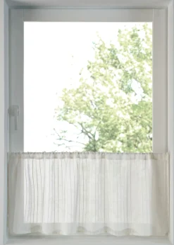 bonprix bonprix Visillo con rayas finas