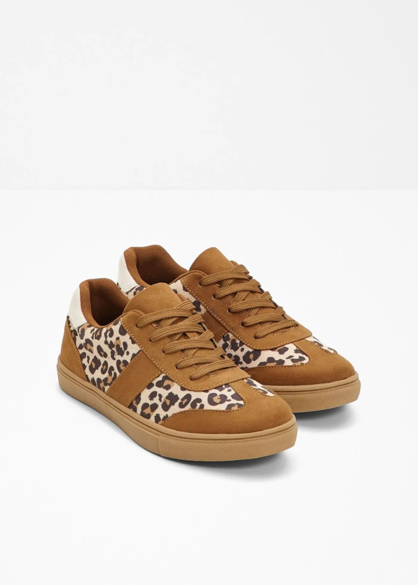 bonprix bonprix Zapatillas>Zapatillas animal look estampado leo marrón