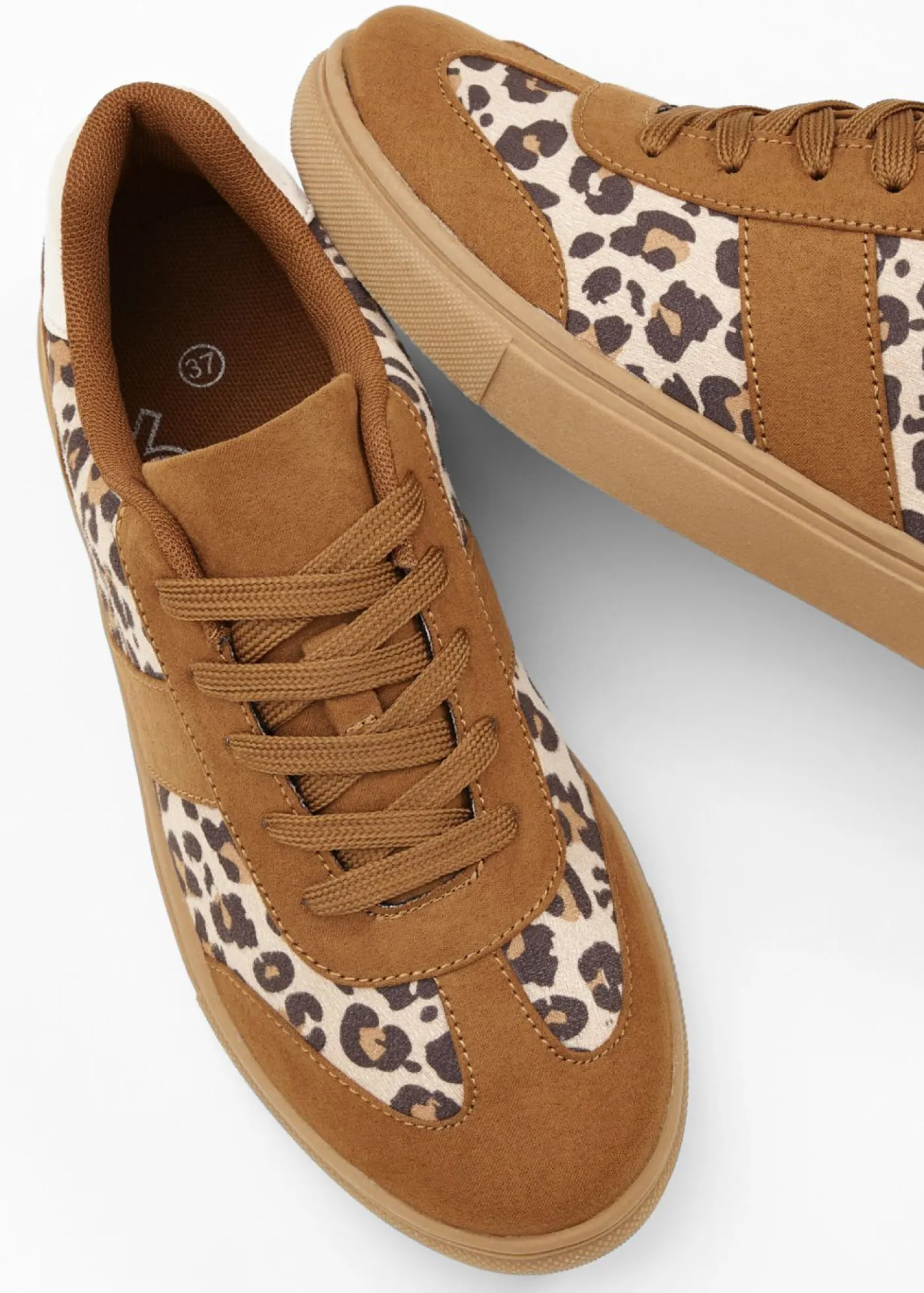 bonprix bonprix Zapatillas>Zapatillas animal look estampado leo marrón