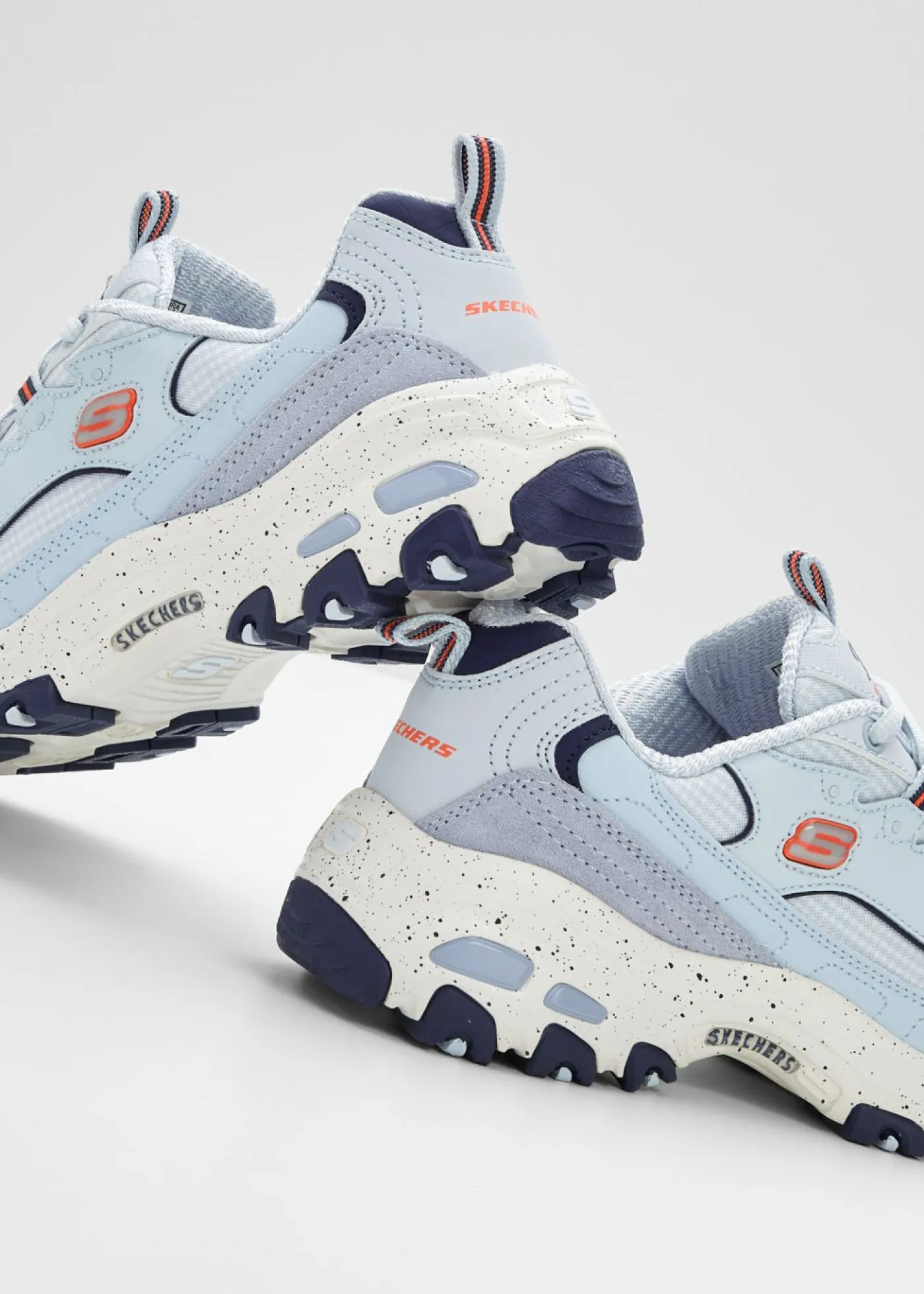 bonprix Skechers Zapatos De Marca·Skechers|Zapatillas>Zapatillas chunky de Skechers con espuma viscoelástica Azul claro