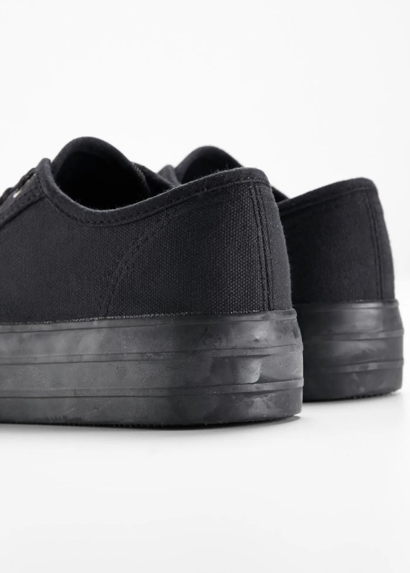 Mujer bonprix bonprix Zapatillas con plataforma de lona de algodón