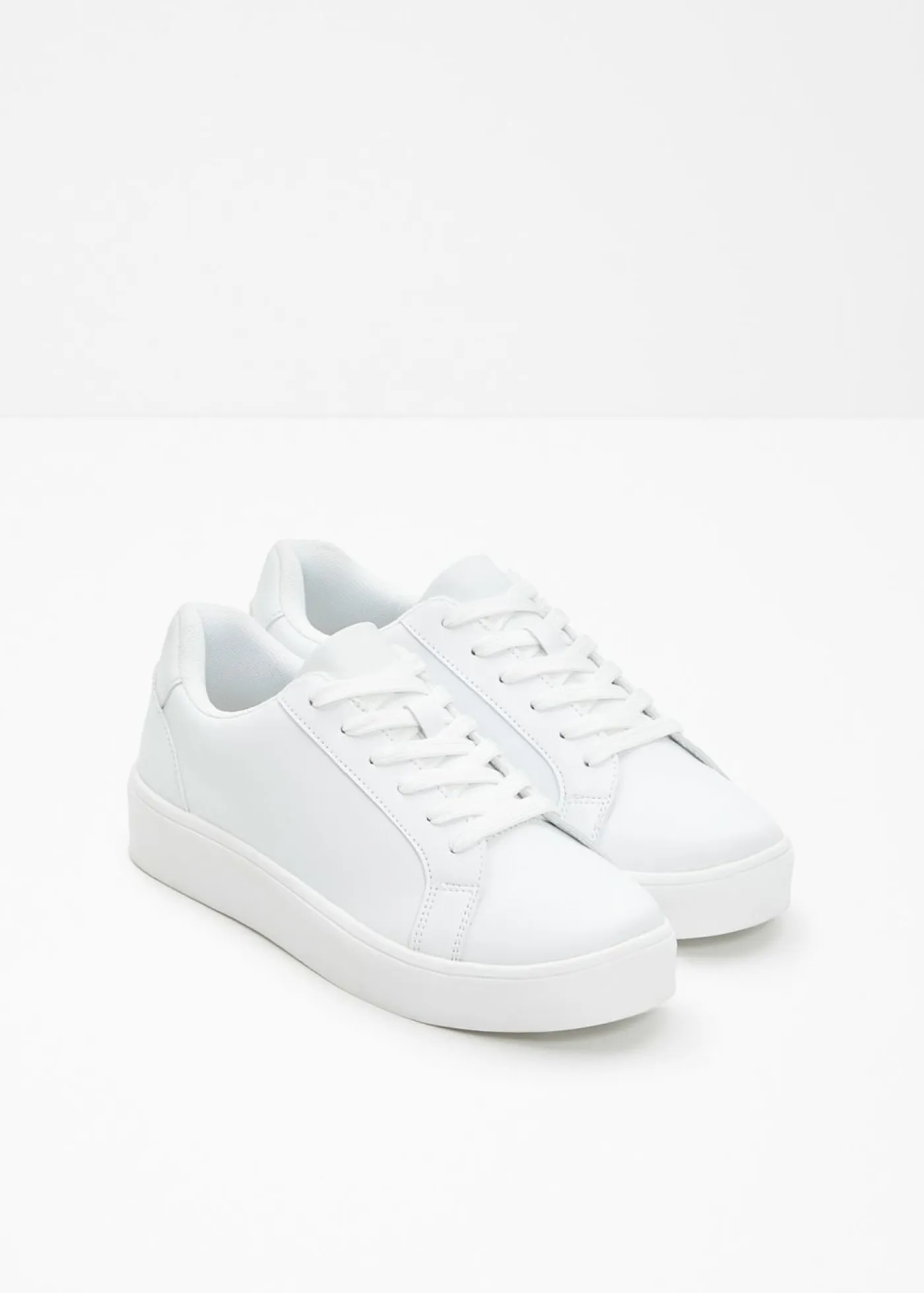 bonprix bonprix Tendencias·Zapatos Veganos|Zapatillas>Zapatillas con plataforma Blanco