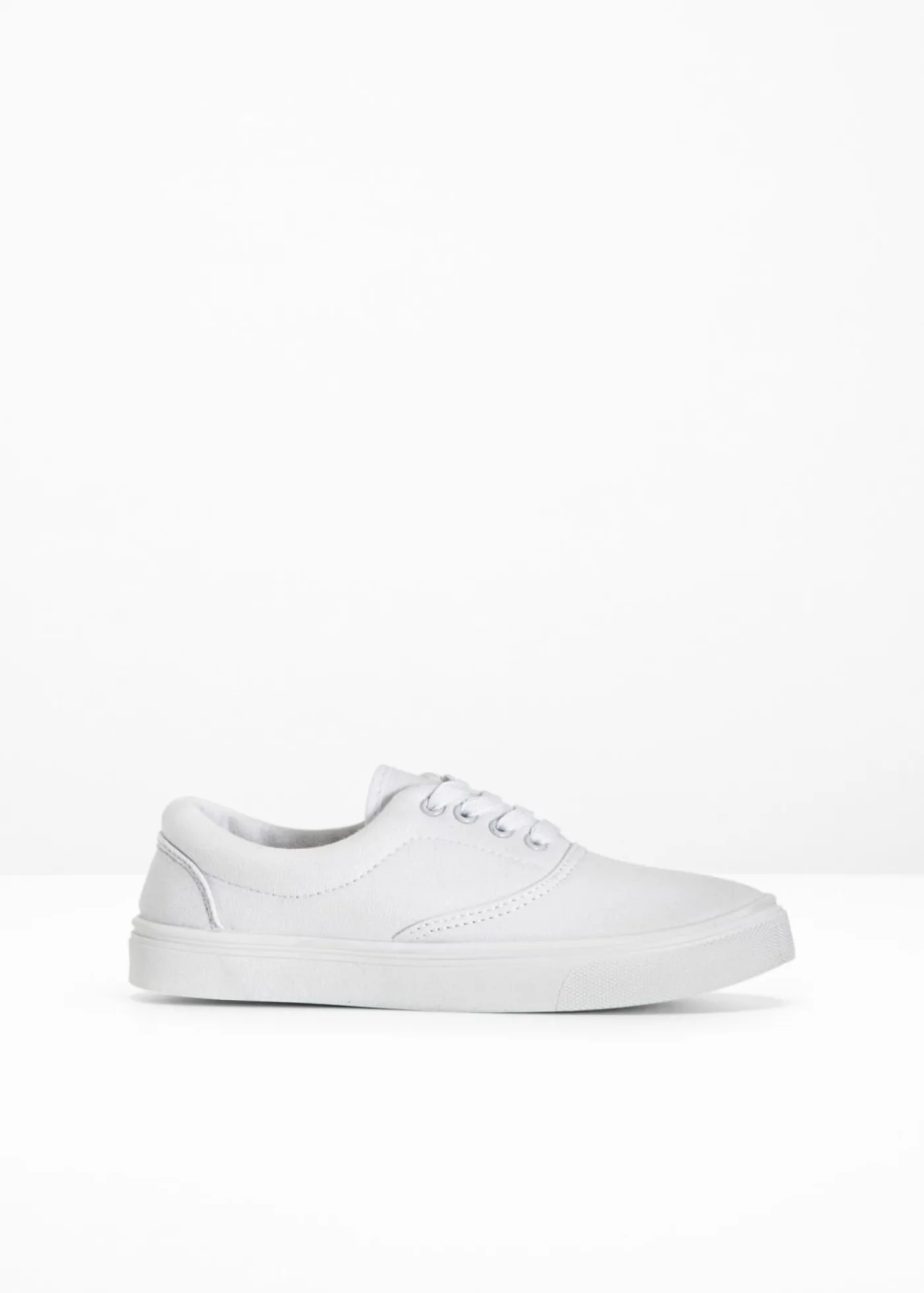 bonprix bonprix Zapatillas|Tendencias·Zapatos Veganos>Zapatillas de lona de algodón Blanco