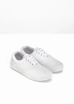 bonprix bonprix Zapatillas|Tendencias·Zapatos Veganos>Zapatillas de lona de algodón Blanco