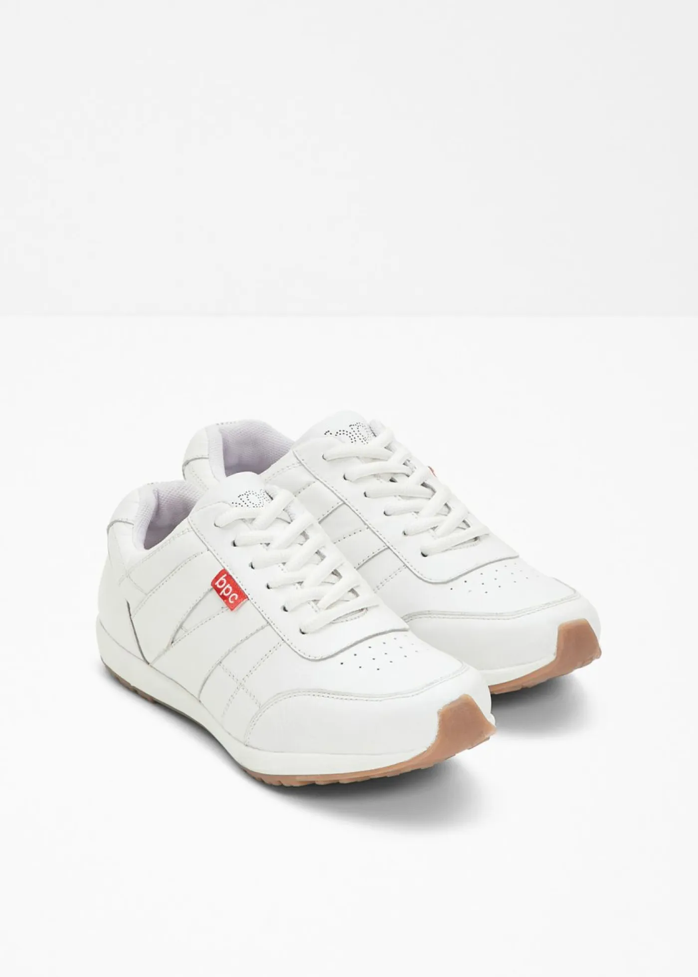 bonprix bonprix Zapatillas Deportivas|Zapatillas>Zapatillas de piel Blanco