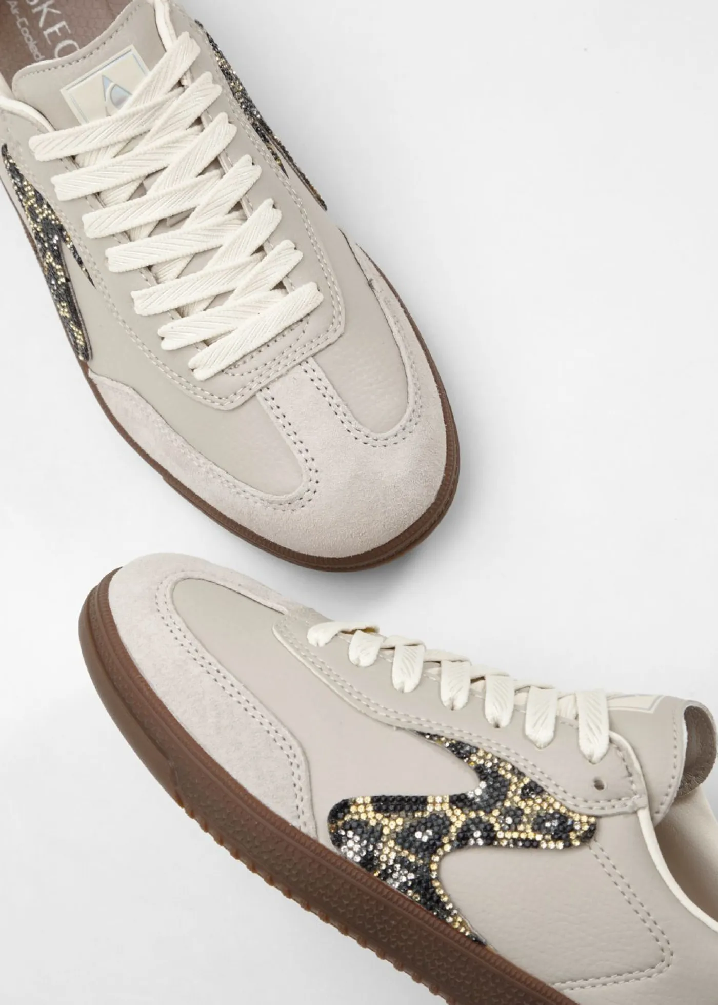 bonprix Skechers Zapatos De Marca·Skechers|Zapatillas>Zapatillas de Skechers estampado leo gris