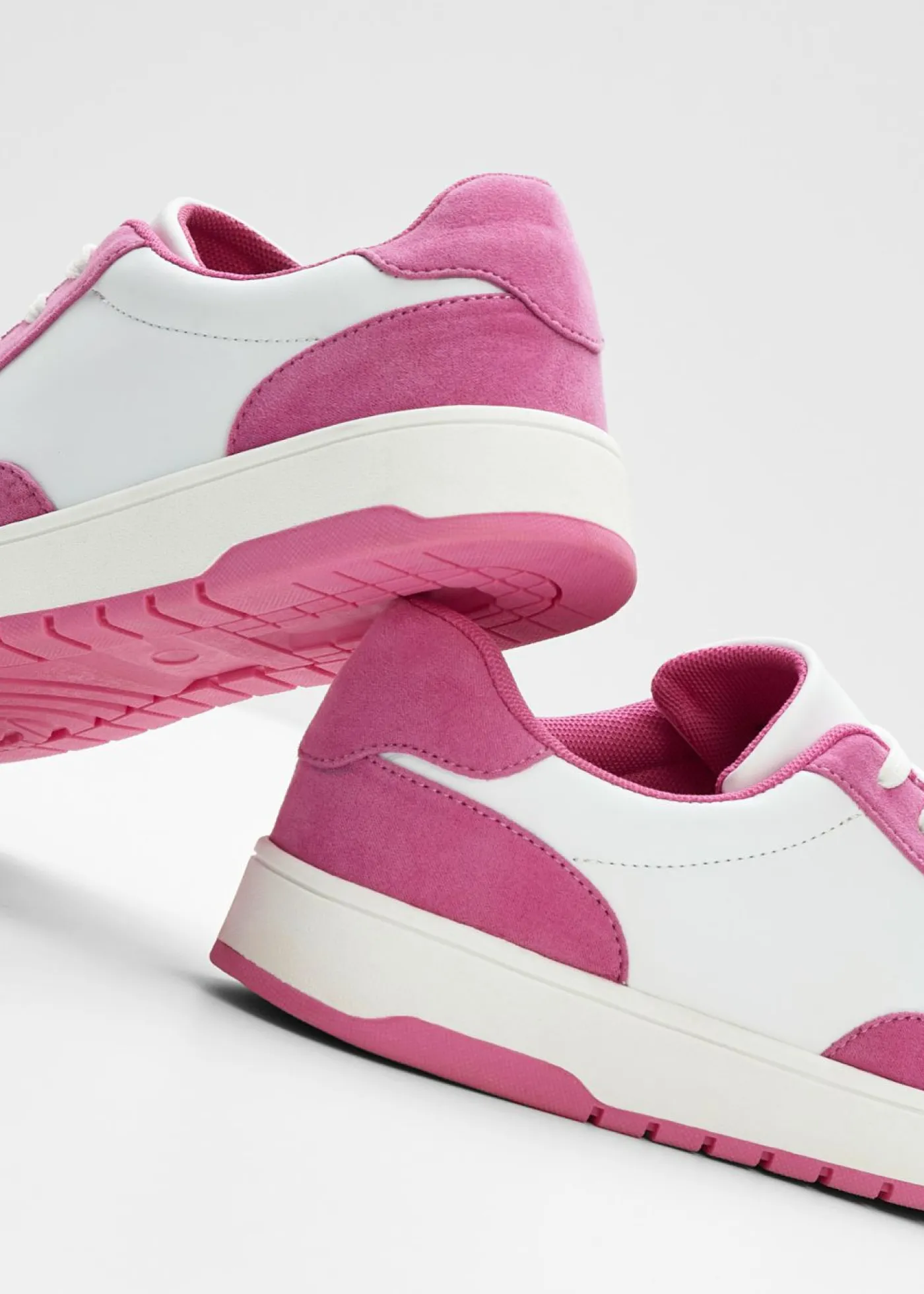 bonprix bonprix Tendencias·Zapatos Veganos|Zapatillas>Zapatillas deportivas rosa orquídea/blanco