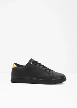 bonprix bonprix Tendencias·Zapatos Veganos|Zapatillas>Zapatillas deportivas Negro-dorado