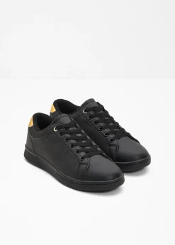 bonprix bonprix Tendencias·Zapatos Veganos|Zapatillas>Zapatillas deportivas Negro-dorado